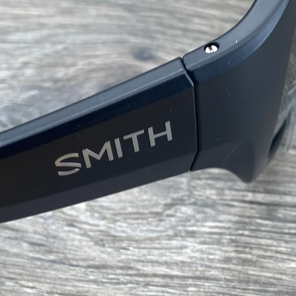 Smith Spinner Sunglasses OS Matte Black ChromaPop Polarized Shield New